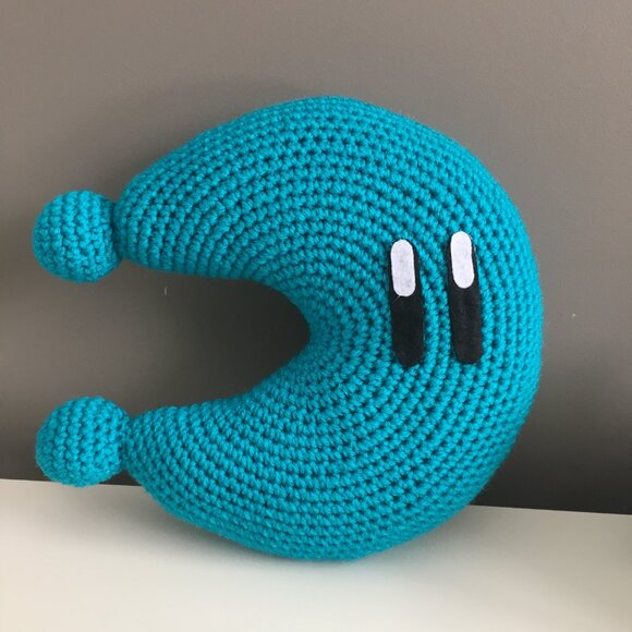 Super Mario Power Moon Crochet Amigurumi Plush - Picture 8 of 8